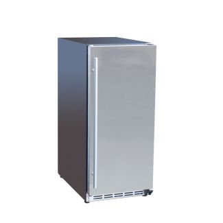 Summerset Stainless Steel 15" Outdoor Rated Refrigerator with Stainless Steel Door and Handle & 3.2 Cu. Ft. Capacity - RFR-15S