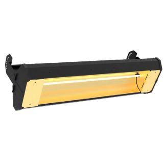 Detroit Radiant, Re-Verber-Ray ELXT Electric Infrared Heater - 46 Inch - Single Element - Black - 3200 Watt - 10,919 BTU