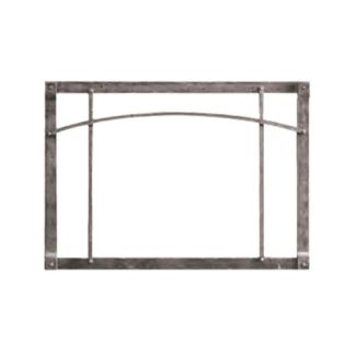 Empire Forged Iron Black Frame with Arch Inset, Black - DFF30BL / DFF30RBL