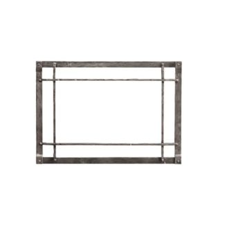 Empire Forged Iron Black Frame with Rectangle Inset, Black - DFF35BL / DFF35CBL