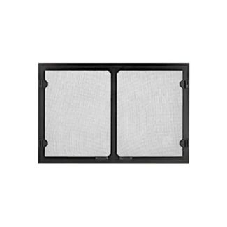 Majestic Grand Vista Cabinet Style Mesh Doors - Black - Sovereign 36 inch