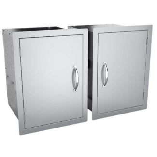 Sunstone Classic  24-Inch x 17-Inch SS Vertical Dry Storage Reversible - DSV1724