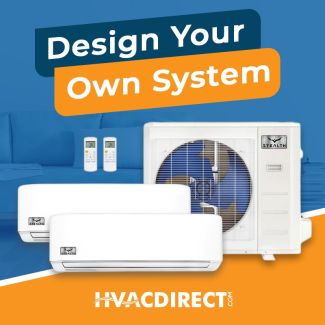 Infinity Living DIYCOOL Design Your Own Dual Zone Heat Pump System R454B