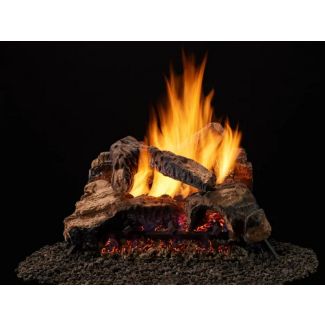 Majestic 6-Piece Refractory Cement Log Set – For 30" Radiant Burner