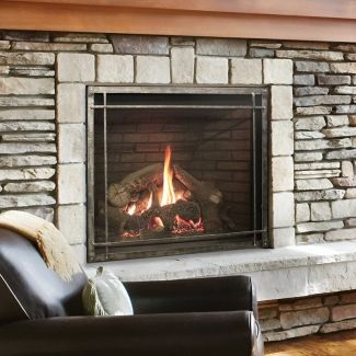 Empire Rushmore 50" Direct Vent Gas Fireplace Clean Face - DVCT50CBP95