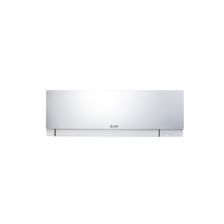 9,000 BTU Mitsubishi EX-Series Silver Single or Multi  Zone Wall Mounted Mini Split Air Handler - R454B - MSZ-EX09NLS