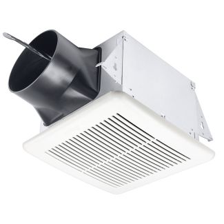 BreezElite - ELT80-110 -- 80/110 CFM Ceiling Vent Fan with Adjustable High Speed Options (80 CFM or 110 CFM)
