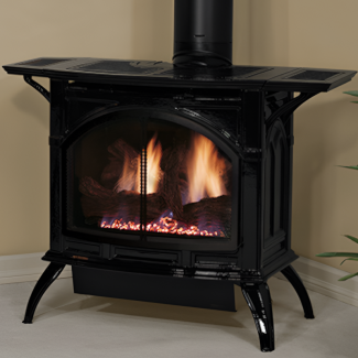 Empire Medium Direct Vent Cast Iron Gas Heating Stove - DVP30CC