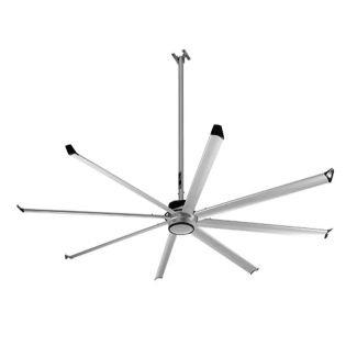 Big Ass HVLS Fan, 10' Black/White Essence Variable Speed - F-ES2-1001A384Q141V46 / F-ES2-1001A385Q103V46