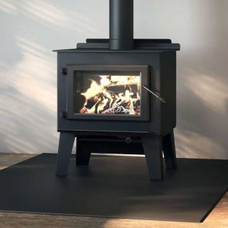 Englander Blue Ridge 300L Wood Stove with Black Door & Legs - Heats 2,100 Sq Ft - ESW0008