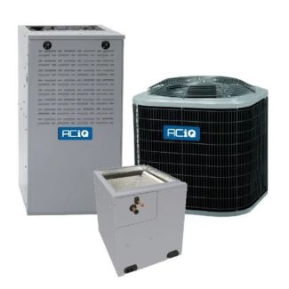 4 Ton 14.3 SEER2 80% AFUE 90,000 BTU ACiQ Gas Furnace and Heat Pump System - Multi-Positional - R4H5S48AKAAA / EVD4X61M24A / N80MSN0902120A