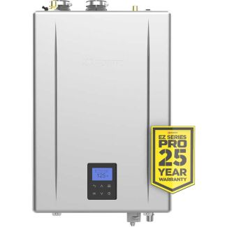 Noritz EZ Series Pro 9.0 GPM 160,000 BTU Residential Indoor / Outdoor Natural Gas Tankless Water Heater (.98 UEF) - EZ71-DV-NG