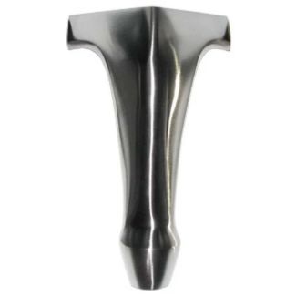 Buck Stove Pewter Queen Anne Legs (Large ) 8 3/4"H - FA FS9151P