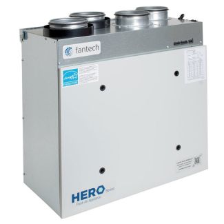 Fantech HERO® 120H Fresh Air HRV Top duct , 120 CFM , ENERGY STAR® - HERO 120H