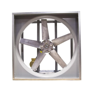 Triangle Fans 36" Belt Drive Reversible Exhaust Fan with 1 Speed, 1 HP, 115/230V, 1-Phase Totally Enclosed Motor - FHIR3615T-U-BD