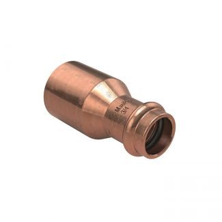 1/2" x 3/8" MaxiPro Copper Fitting Reducer - Bag of 2