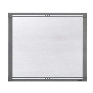 Firescreen Front, 36" - Gun Metal