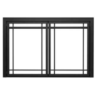 SimpliFire 25-Inch Mission Door Front - Operable - FT-MISSION-25