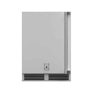 Hestan 24-Inch 5.2 Cu. Ft. Left Hinge Outdoor Rated Compact Refrigerator - GRSL24