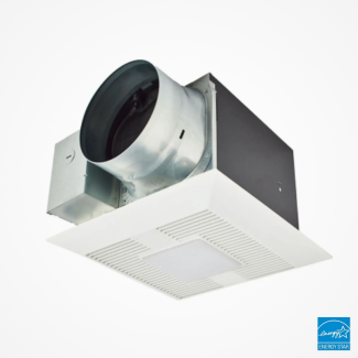 Panasonic WhisperGreen Bathroom Exhaust Fan, Ceiling Mount, Pick-A-Flow 30 to 110 CFM Recessed LED Light - FV-0511VKSL3