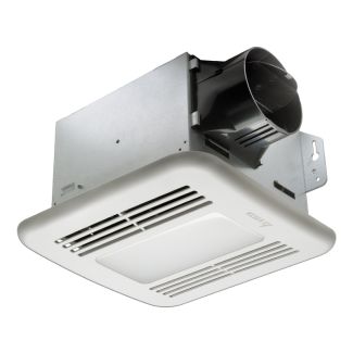 BreezGreenBuilder GBR80HLED -- 80 CFM Fan/Dimmable LED Light with Humidity Sensor