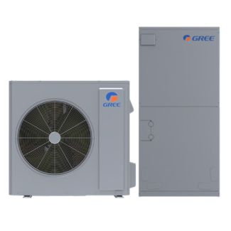 2 Ton 18 SEER2 Gree Flexx Ultra High Efficiency Central Heat Pump Split System | Inverter - R32 - FXU36HP230V1R32AO / FXU24HP230V1R32AH