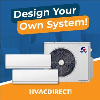 Gree Dual Zone Mini Split System - Design Your Own R32