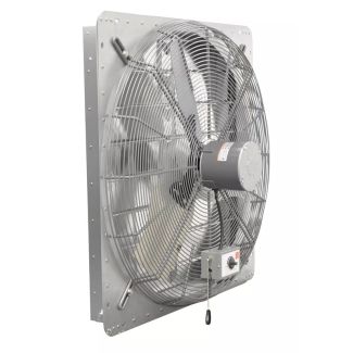 Canarm 30" 2 Speed Shutter-Mounted Fan, 5088 CFM, 825 RPM, 120V - GSF2-30B