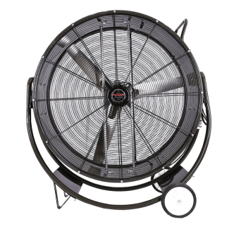 Triangle Fans 42" Portable Cooler Fan - Direct Drive, 2-Speed Fan, 1/2 HP, 115V, 1-Phase, Open Drip Proof Motor - HBPC4223