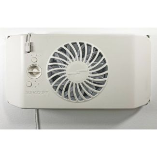 Suncourt Equalizer EZ8 Register Booster Fan with Wall Mount Kit