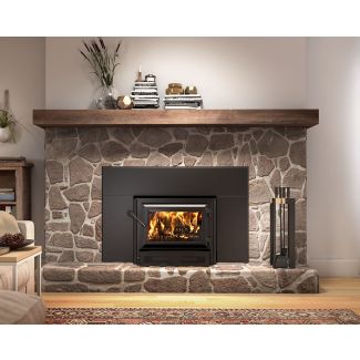 Ventis Wood Burning Fireplace Insert With Blower And Faceplate- HEI170