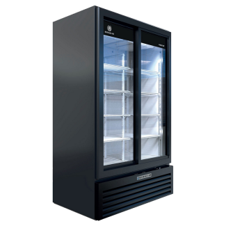 Beverage-Air 47" 2 Sliding Glass Door Merchandiser Refrigerator - MT49-1-SDB