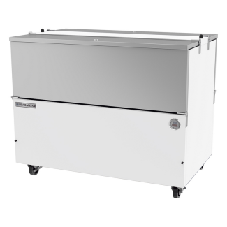 Beverage-Air 49" 2 Door Dual Sided Milk Cooler, 12 Crate Capacity - ST49HC-W