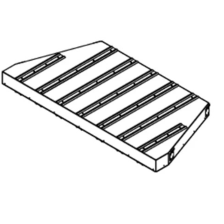 Superior 48-Inch Combustible Floor Protective Hearth Spacer