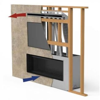 Superior HeatFlo Convection Air Circulation Kit (Cannot be combined with Blower)