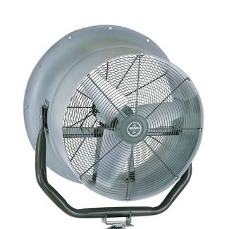 Triangle Fans 30" HV Direct Drive JetAire High Velocity Fan Gray Housing 1/2 HP 115V 1 Phase Without an Oscillator