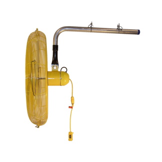 Hunter Jan Fan I-Beam Mount Fan - 2 Speed 20”  - Yellow - JF-BMF20-DCS-Y