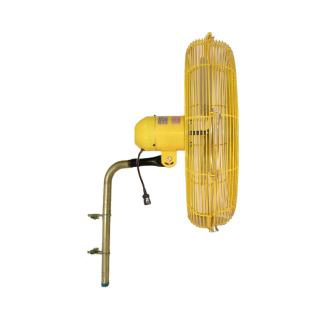 Hunter Jan Fan C-channel Mount Fan - 2 Speed 24” - Yellow - JF-CCM24-DCS-Y