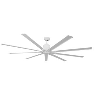 Maxx Air HVLS Fan, DC 8' Indoor/Outdoor 6-Speed Ceiling Fan - 48 Watts, White - ICF96 WLWHUPS