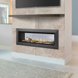 Majestic Echelon II See Through 36" Direct Vent Gas Fireplace with Remote Control - ECHEL36STIN