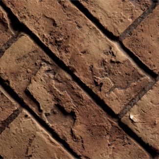 Kingsman Refractory Fiber Brick Liner 3 Pieces Herringbone - IDV36RLH