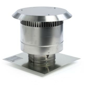 Kingsman Vertical Vent Termination - (3/3"), Mill Pac and Screws