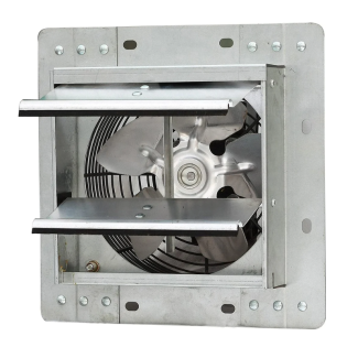 iLIVING 7 Inch Variable Speed Shutter Exhaust Fan Crawl Space Ventilator - ILG8SF7V