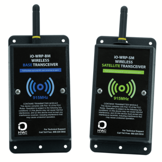 iO HVAC Controls iO-WRP 4 Channel Wireless Relay PLUS Kit - iO-WRP