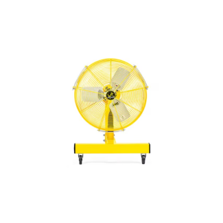Hunter Jan Fan Rugged Mobile Fan - 2 Speed 20” - Yellow