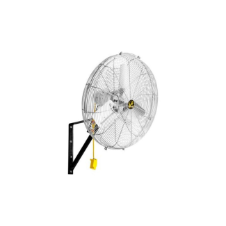 Hunter Jan Fan Wall/Ceiling Mount Fan - 2 Speed 24” - Silver - JF-WCM24-DCS-S