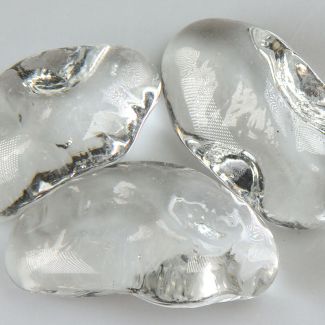 American Specialty Glass - Fire Glass - Glacier Ice - 1/2 Inch to 1 Inch