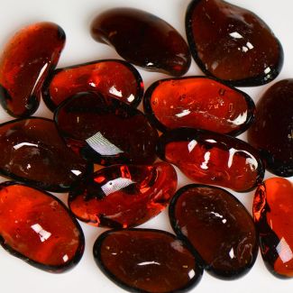 American Specialty Glass - Jelly Bean Fire Glass - Cotton Candy - 1/2 Inch to 1 Inch