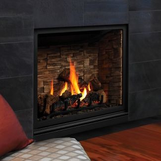Kingsman 42" Direct Vent Gas Fireplace with AFUE High Heat Rating - ZCV42H