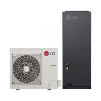 LG 2.5 Ton 17 SEER2 High Efficiency Heat Pump Split System - R32 Inverter - Multi-Positional - KUSXB301A / KNSLB301A